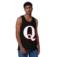 Monogram Letter Q - Men's Premium Tank Top | Cotton Heritage MC1790