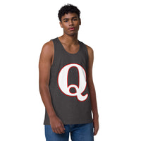 Monogram Letter Q - Men's Premium Tank Top | Cotton Heritage MC1790