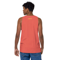 Monogram Letter Q - Men's Premium Tank Top | Cotton Heritage MC1790