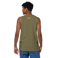 Monogram Letter Q - Men's Premium Tank Top | Cotton Heritage MC1790