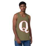 Monogram Letter Q - Men's Premium Tank Top | Cotton Heritage MC1790