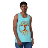 Celtic Tree Of Life - Men's Premium Tank Top | Cotton Heritage MC1790