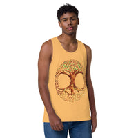 Celtic Tree Of Life - Men's Premium Tank Top | Cotton Heritage MC1790