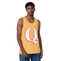 Monogram Letter Q - Men's Premium Tank Top | Cotton Heritage MC1790