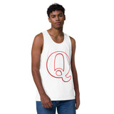 Monogram Letter Q - Men's Premium Tank Top | Cotton Heritage MC1790