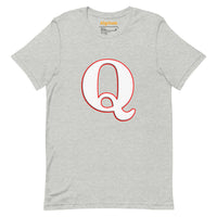 Men's Patriotic Cool Q Alphabet Cute Initial Monogram Letter Q Graphic