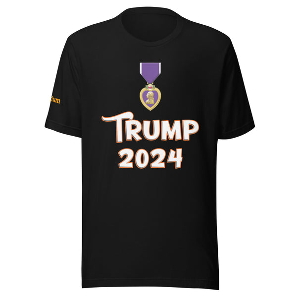 Trump 2024 Purple Heart Unisex t-shirt