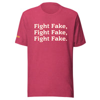 Trump - Fight Fake, Fight Fake, Fight Fake Unisex t-shirt