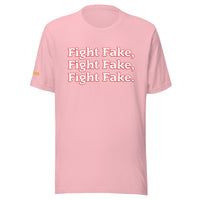 Trump - Fight Fake, Fight Fake, Fight Fake Unisex t-shirt