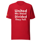 Trump 2024 - United We Stood, Divided They Fell - Unisex t-shirt