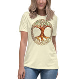 Celtic Tree of Life - Bella + Canvas 6400 Women's Relaxed T-Shirt