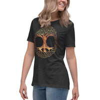 Celtic Tree of Life - Bella + Canvas 6400 Women's Relaxed T-Shirt