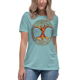 Celtic Tree of Life - Bella + Canvas 6400 Women's Relaxed T-Shirt