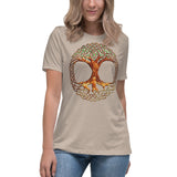 Celtic Tree of Life - Bella + Canvas 6400 Women's Relaxed T-Shirt