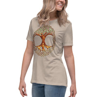 Celtic Tree of Life - Bella + Canvas 6400 Women's Relaxed T-Shirt