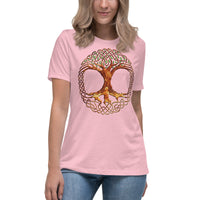 Celtic Tree of Life - Bella + Canvas 6400 Women's Relaxed T-Shirt