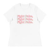 Trump - Fight Fake, Fight Fake, Fight Fake Women's Relaxed T-Shirt