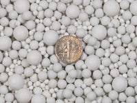 3 Lb. 3, 6 & 10 mm Polishing Sphere Non-Abrasive Ceramic Tumbling Tumbler Tumble Media - Algrium